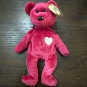 TY Beanie Baby - Valentina The Bear - Stuffed Animal Toy